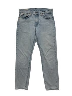 LEVIS Premium 502 Taper Fit Authentic Soft Wash Jeans in Light Wash Size 29x30